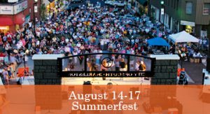 Summerfest August 14 - 17